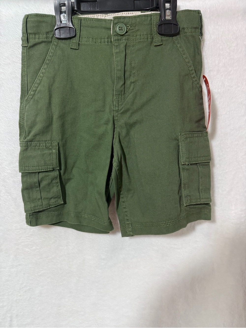 Men's Olive Green Cargo Shorts